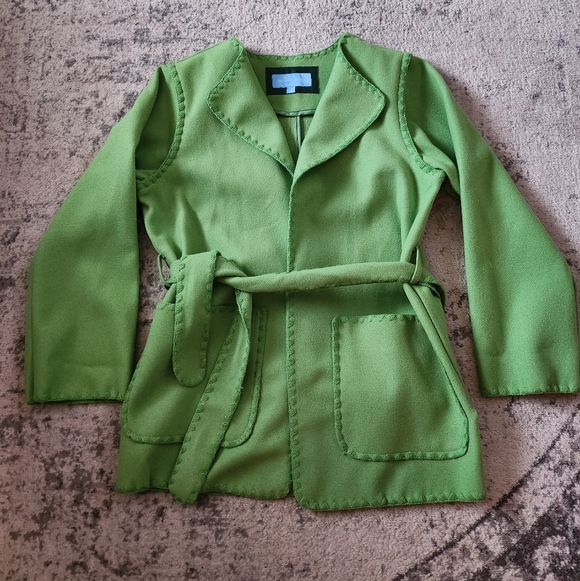 NWOT Draper James Blanket Stitch Wrap Jacket - Picture 2 of 9